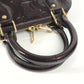 LOUIS VUITTON M91678 モノグラムヴェルニ アルマBB アルマ BB カバン トートバッグ ハンドバッグ モノグラムヴェルニ レディース アマラント パープル