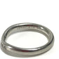 TIFFANY&Co. アクセサリー ジュエリー カーブド バンド ペレッティ プラチナ 9Pダイヤ ダイヤモンド リング・指輪 Pt950 レディース シルバー