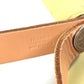 HERMES Bicolor Cabag Elan PM Cabag Elan PM Shoulder Bag/Tote Bag in Leather/Canvas, Unisex, Beige