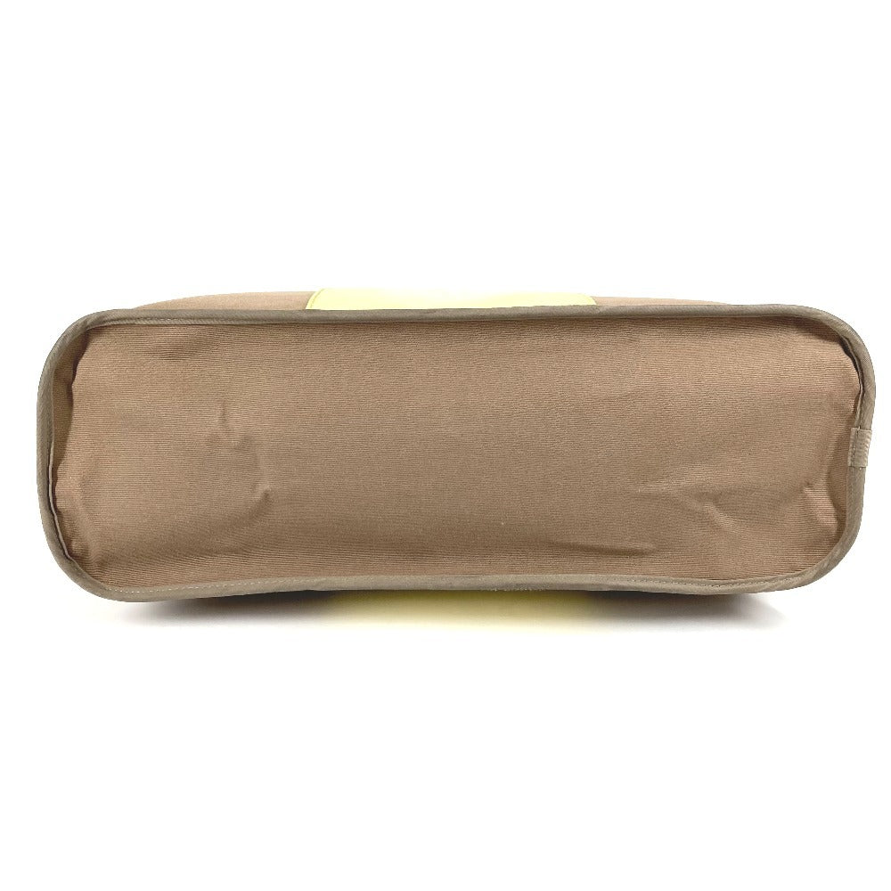 HERMES バイカラー カバックエランPM カバックエラン PM ショルダーバッグ カバン 肩掛け トートバッグ レザー/キャンバス ユニセックス ベージュ