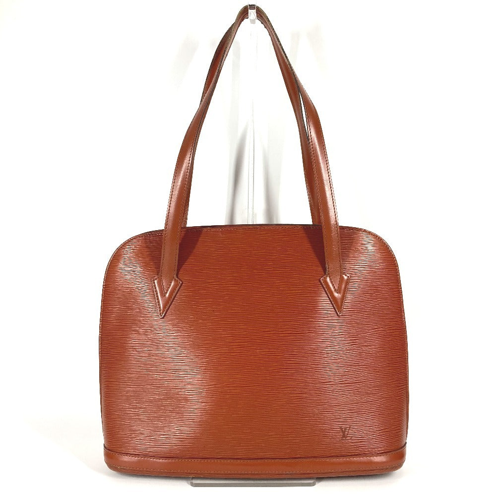 LOUIS VUITTON M52283 エピ リュサック 斜め掛け カバン ポシェット ショルダーバッグ エピレザー ユニセックス ケニアブラウン ブラウン