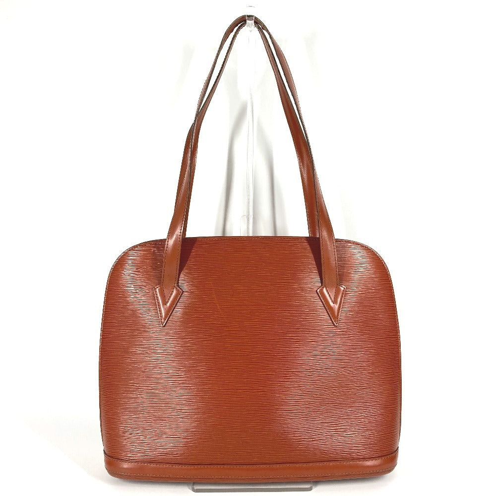LOUIS VUITTON M52283 エピ リュサック 斜め掛け カバン ポシェット ショルダーバッグ エピレザー ユニセックス ケニアブラウン ブラウン