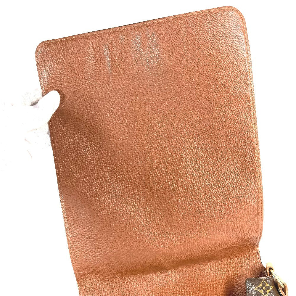 LOUIS VUITTON M51256 モノグラム ミュゼット カバン フラップ 斜め掛け ショルダーバッグ モノグラムキャンバス ユニセックス ブラウン