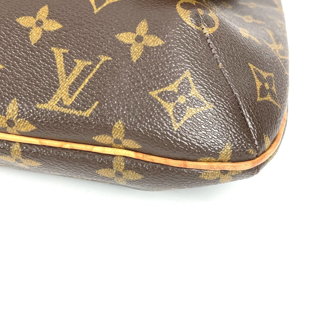 LOUIS VUITTON M51256 モノグラム ミュゼット カバン フラップ 斜め掛け ショルダーバッグ モノグラムキャンバス ユニセックス ブラウン