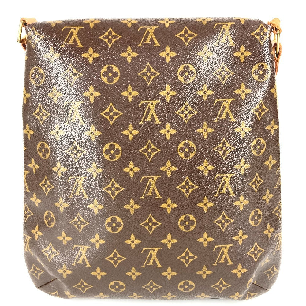 LOUIS VUITTON M51256 モノグラム ミュゼット カバン フラップ 斜め掛け ショルダーバッグ モノグラムキャンバス ユニセックス ブラウン