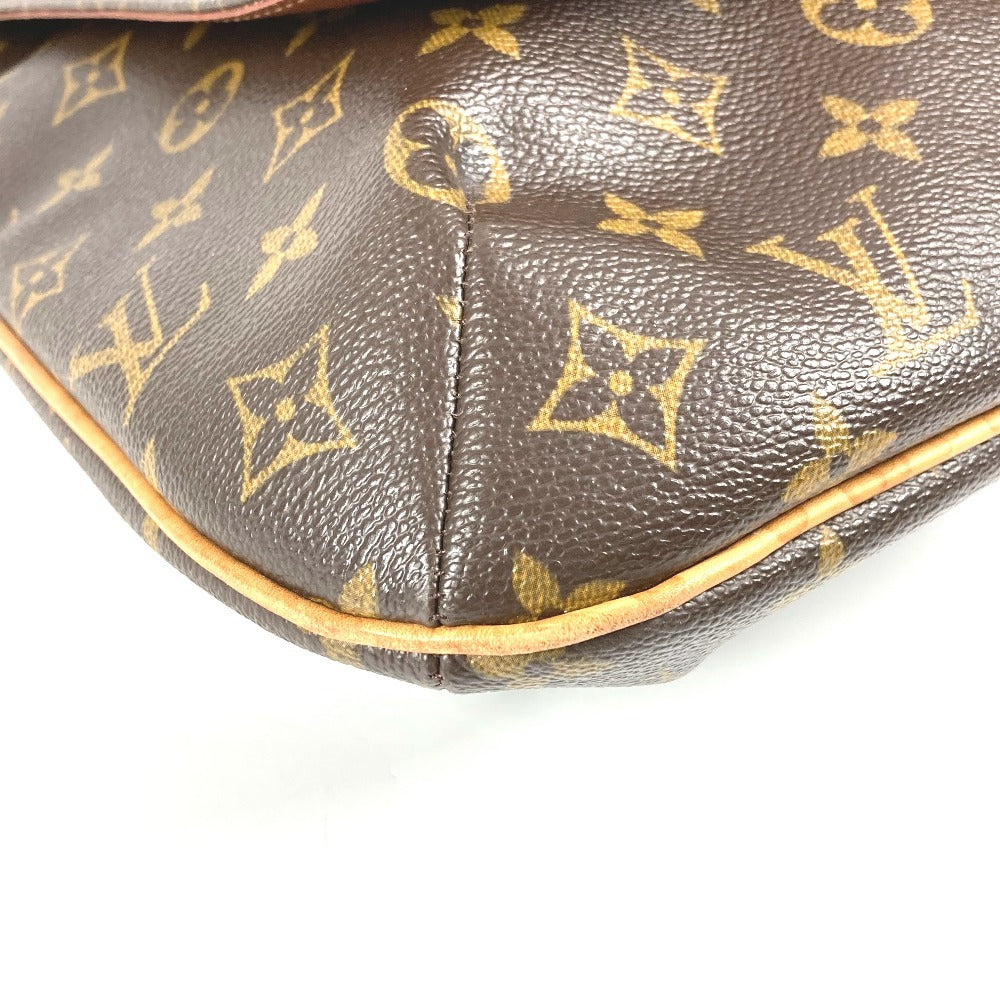 LOUIS VUITTON M51256 モノグラム ミュゼット カバン フラップ 斜め掛け ショルダーバッグ モノグラムキャンバス ユニセックス ブラウン