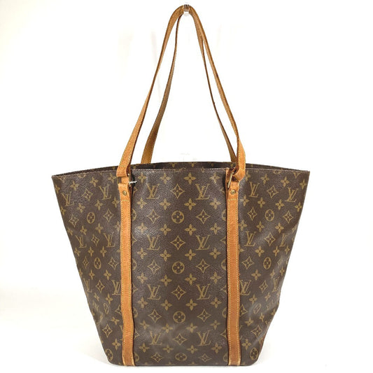 LOUIS VUITTON M51108 モノグラム サックショッピング サック ショッピング カバン 肩掛け トートバッグ ショルダーバッグ モノグラムキャンバス ユニセックス ブラウン