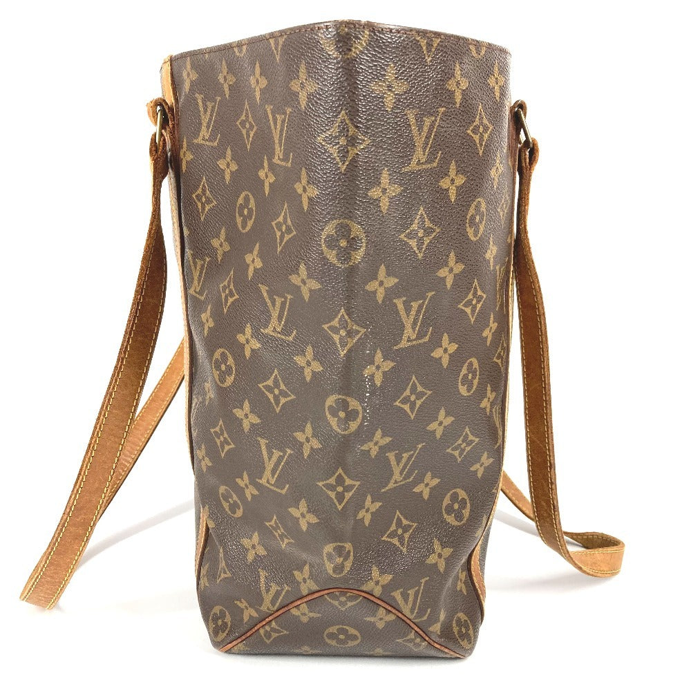 LOUIS VUITTON M51108 モノグラム サックショッピング サック ショッピング カバン 肩掛け トートバッグ ショルダーバッグ モノグラムキャンバス ユニセックス ブラウン