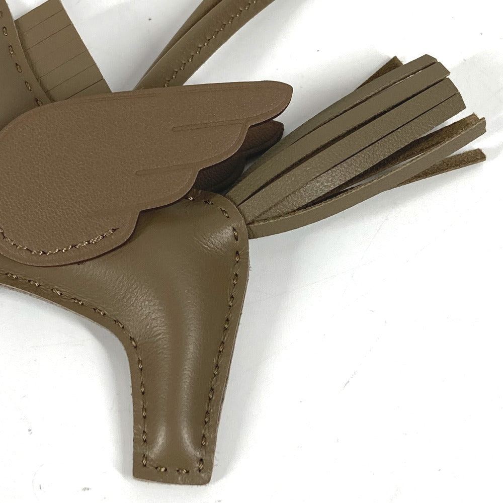 HERMES 馬 キーホルダー シュバル ロデオ ペガサス PM ロデオペガサスPM バッグチャーム ソーエトゥープ オールエトゥープ チャーム アニョーミロ ユニセックス エトゥープ グレー