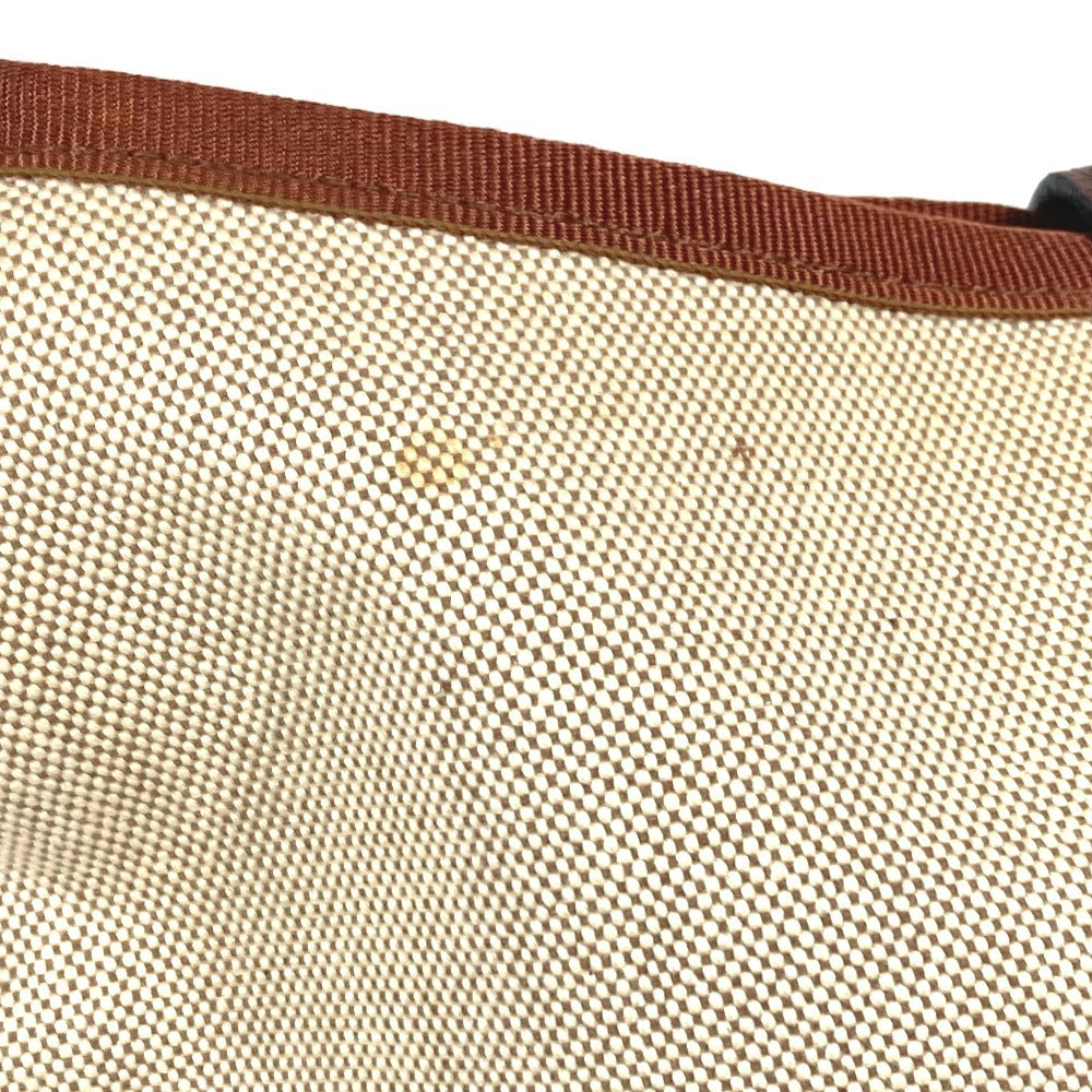 HERMES ヴィンテージ ロデオ カバン 斜め掛け ポシェット ショルダーバッグ トワルアッシュ ユニセックス ベージュ