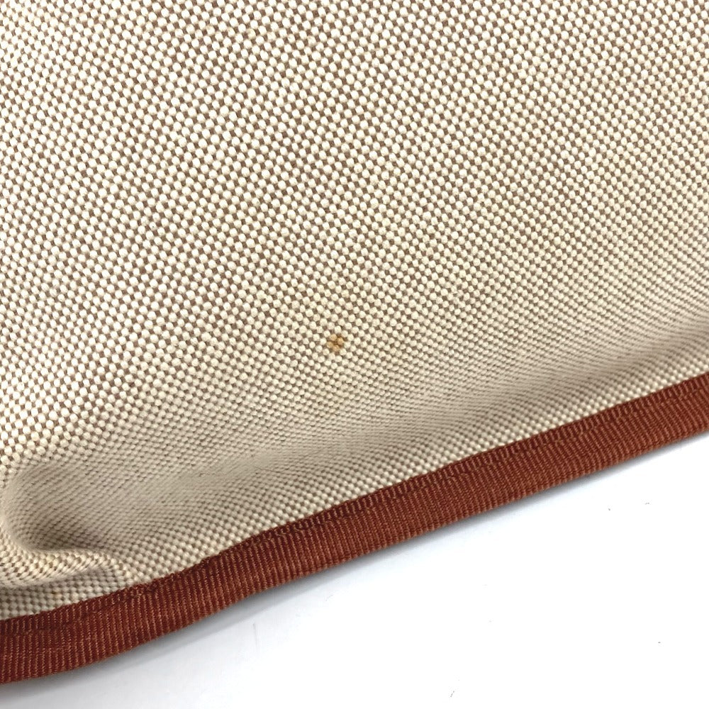 HERMES ヴィンテージ ロデオ カバン 斜め掛け ポシェット ショルダーバッグ トワルアッシュ ユニセックス ベージュ