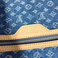 LOUIS VUITTON M13192 Monogram Denim Neverfull MM Shoulder Bag with Pouch, Tote Bag, Monogram Denim Canvas, Unisex, Blue