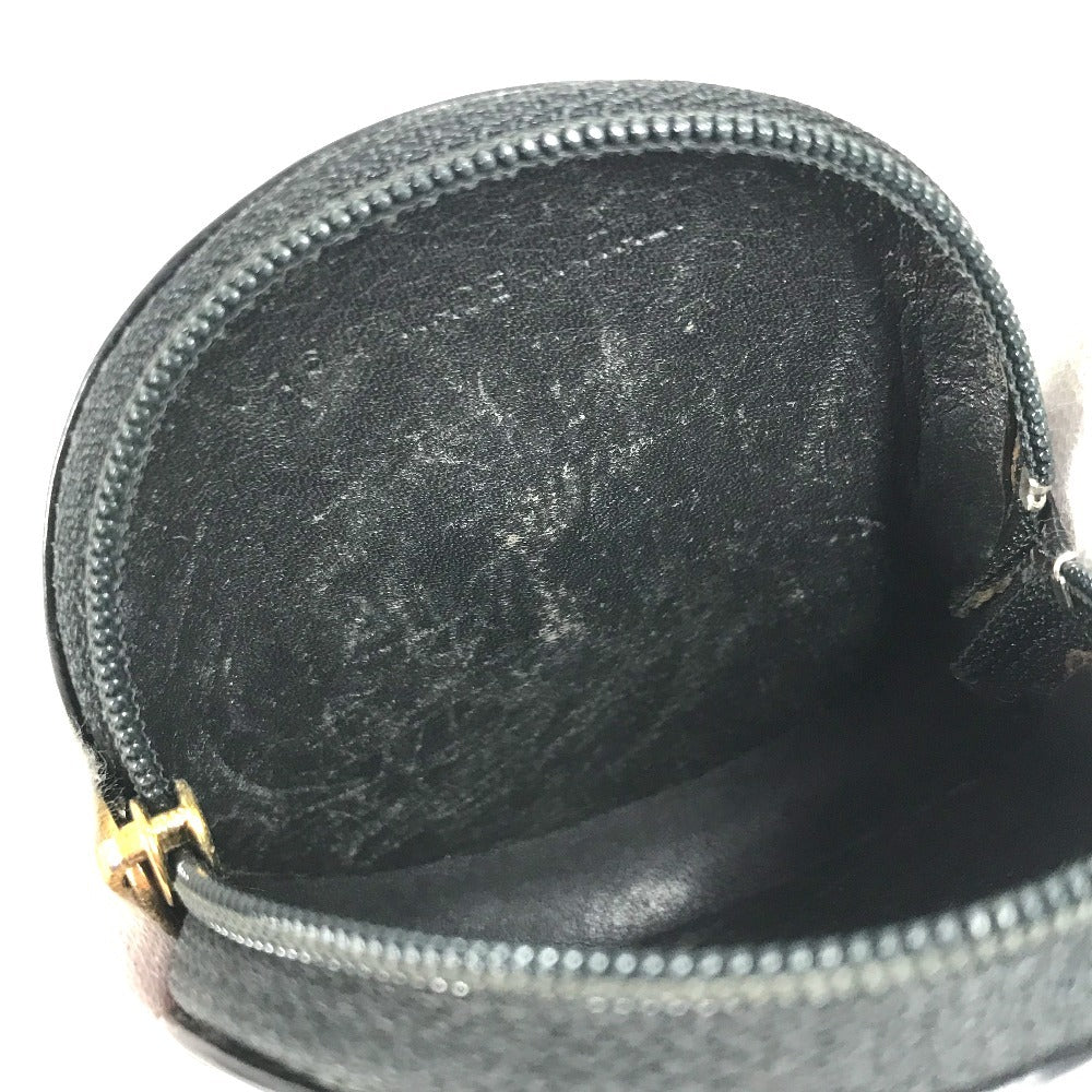 CARTIER 小銭入れ 財布 パンテール ロゴ コンパクトウォレット ラウンドファスナー コインケース レザー ユニセックス ブラック