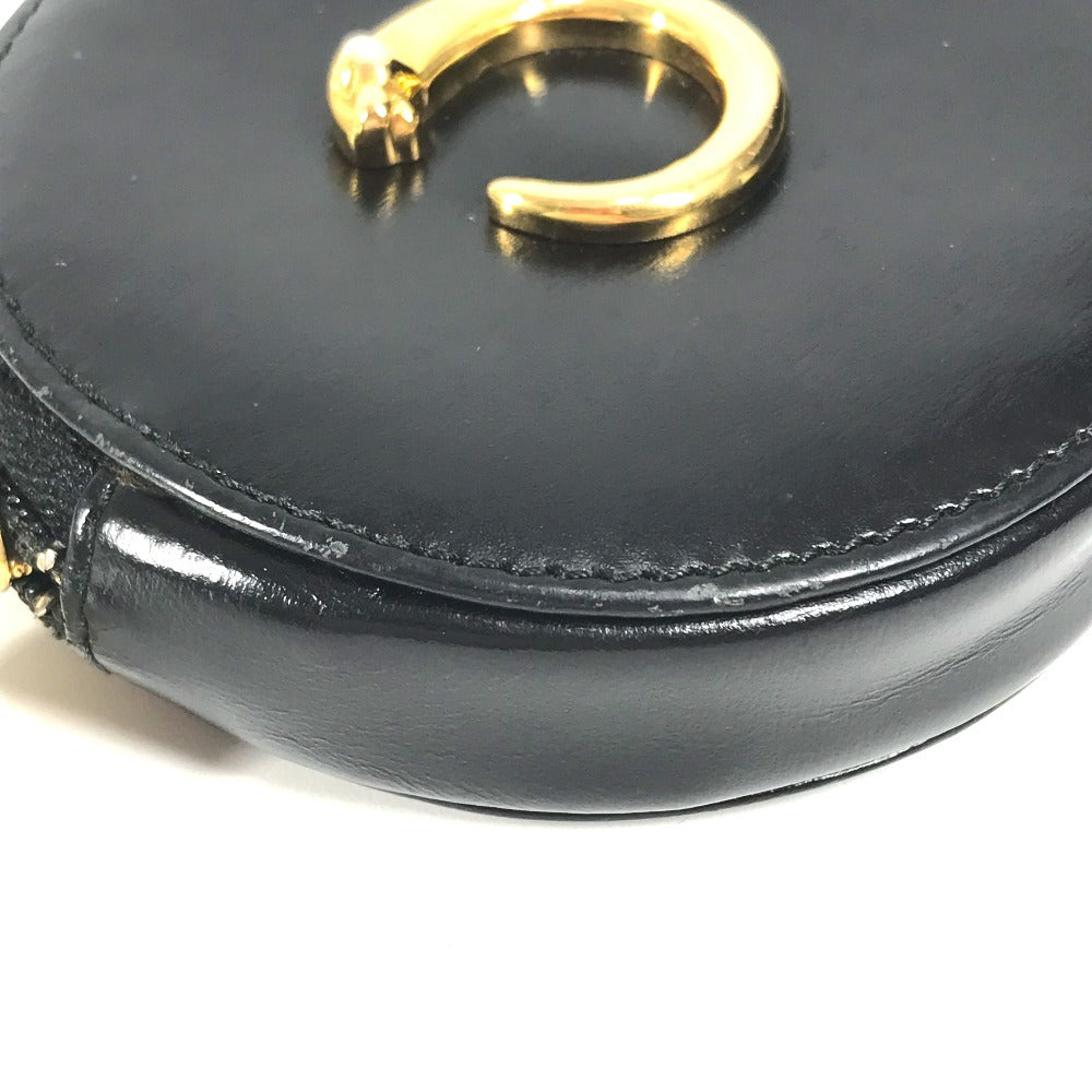 CARTIER 小銭入れ 財布 パンテール ロゴ コンパクトウォレット ラウンドファスナー コインケース レザー ユニセックス ブラック