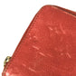 LOUIS VUITTON M60295 Monogram Empreinte Portefeuille Scalette Compact Wallet, Round Zipper Bifold Wallet, Monogram Empreinte Leather, Unisex, Oriane, Red