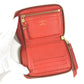 LOUIS VUITTON M60295 Monogram Empreinte Portefeuille Scalette Compact Wallet, Round Zipper Bifold Wallet, Monogram Empreinte Leather, Unisex, Oriane, Red