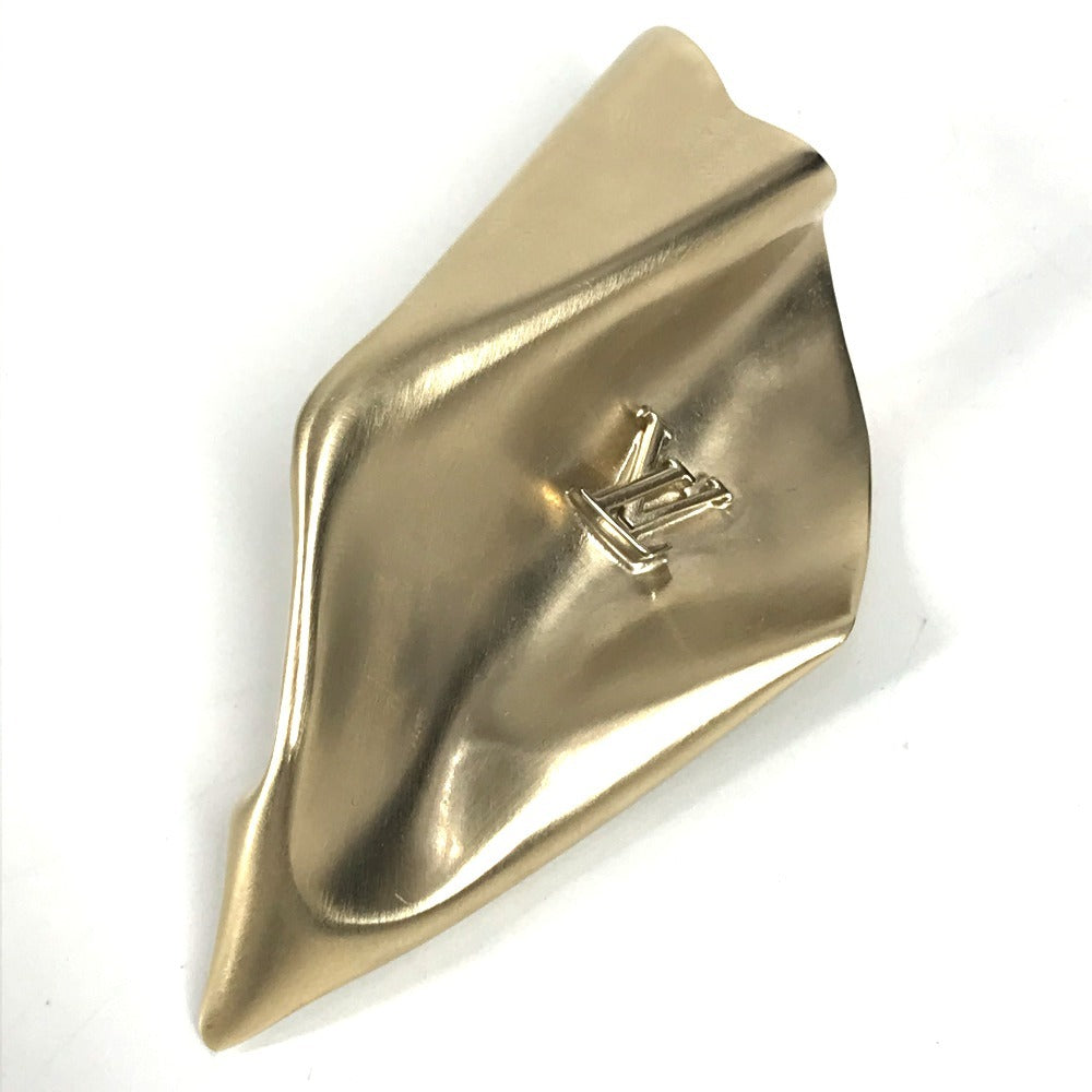 LOUIS VUITTON M02400 LVロゴ ピアス LVスカルプチャー アクセサリー ピアス メタル ユニセックス ゴールド