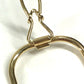 VALENTINO 4W2J0H38MET Hair Accessory V Logo Hair Clip Hairpin Barrette Metal Women's Gold