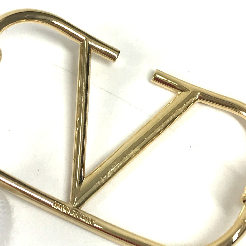 VALENTINO 4W2J0H38MET Hair Accessory V Logo Hair Clip Hairpin Barrette Metal Women's Gold