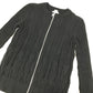 HERMES 25SS モルス ア ジュエ アパレル アウター 長袖 銜 ロゴ カーディガン シルク レディース ブラック