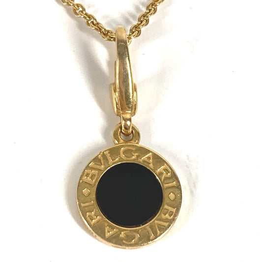 BVLGARI K18 金 ブルガリブルガリ ロゴ ジュエリー アクセサリー チェーンネックレス ネックレス YG750 ユニセックス ゴールド