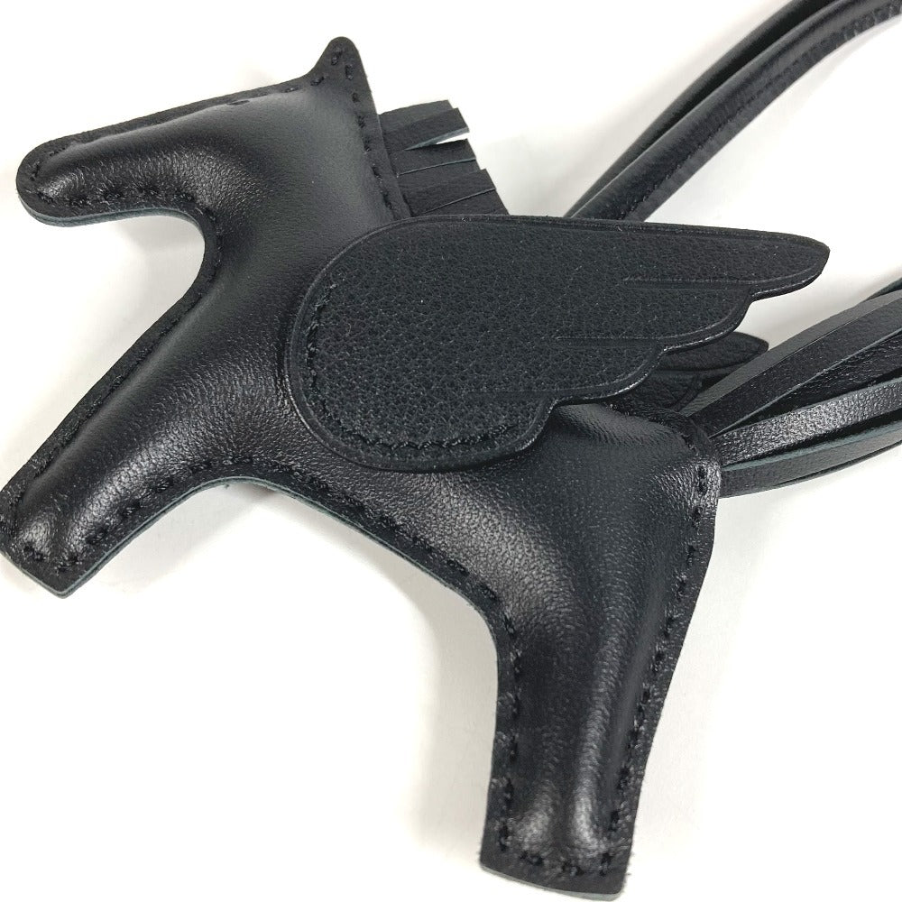 HERMES 馬型チャーム ブラック 新品未使用 HERMES - 未使用 エルメス ロデオ GM ホース 馬 チャーム バッグ