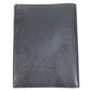 MIUMIU 5MD001 Business Card Holder, Pass Case, Logo, Bifold, Stationery, Card Case, Leather, Women's, Black