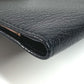 MIUMIU 5MD001 Business Card Holder, Pass Case, Logo, Bifold, Stationery, Card Case, Leather, Women's, Black