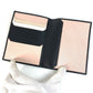 MIUMIU 5MD001 Business Card Holder, Pass Case, Logo, Bifold, Stationery, Card Case, Leather, Women's, Black