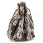 CHANEL Vintage CC Coco Mark Logo Quilted Tote Bag with Double Chain Shoulder Bag, Canvas, Women's, Brown