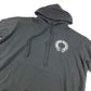 CHROME HEARTS トレーナー スウェット 長袖 SWTSHRT HD PLVR フレア ロゴ ホースシュー アパレル フーディー フード パーカー コットン メンズ ブラック