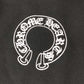 CHROME HEARTS トレーナー スウェット 長袖 SWTSHRT HD PLVR フレア ロゴ ホースシュー アパレル フーディー フード パーカー コットン メンズ ブラック