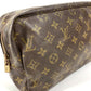 LOUIS VUITTON M47522 モノグラム トゥルーストワレット28 トゥルーストワレット 28 メイクポーチ 化粧ポーチ クラッチバッグ セカンドバッグ 化粧ポーチ モノグラムキャンバス ユニセックス ブラウン