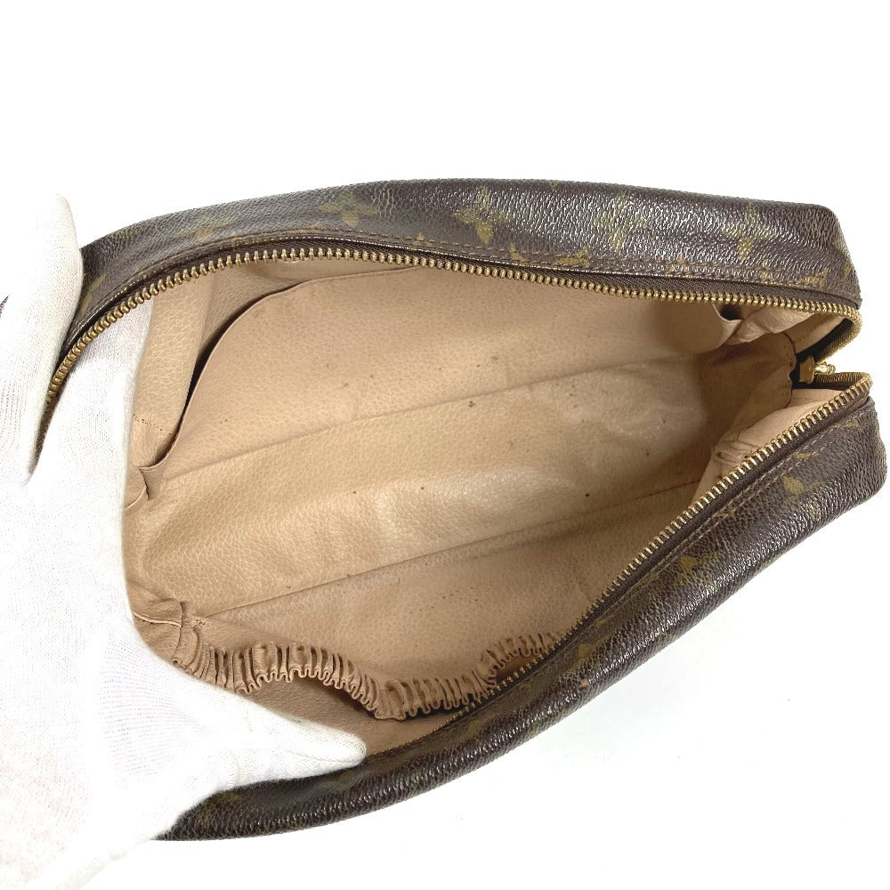 LOUIS VUITTON M47522 モノグラム トゥルーストワレット28 トゥルーストワレット 28 メイクポーチ 化粧ポーチ クラッチバッグ セカンドバッグ 化粧ポーチ モノグラムキャンバス ユニセックス ブラウン
