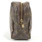 LOUIS VUITTON M47522 モノグラム トゥルーストワレット28 トゥルーストワレット 28 メイクポーチ 化粧ポーチ クラッチバッグ セカンドバッグ 化粧ポーチ モノグラムキャンバス ユニセックス ブラウン