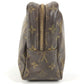 LOUIS VUITTON M47522 モノグラム トゥルーストワレット28 トゥルーストワレット 28 メイクポーチ 化粧ポーチ クラッチバッグ セカンドバッグ 化粧ポーチ モノグラムキャンバス ユニセックス ブラウン