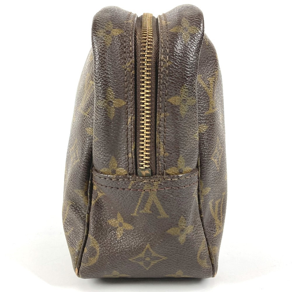 LOUIS VUITTON M47522 モノグラム トゥルーストワレット28 トゥルーストワレット 28 メイクポーチ 化粧ポーチ クラッチバッグ セカンドバッグ 化粧ポーチ モノグラムキャンバス ユニセックス ブラウン