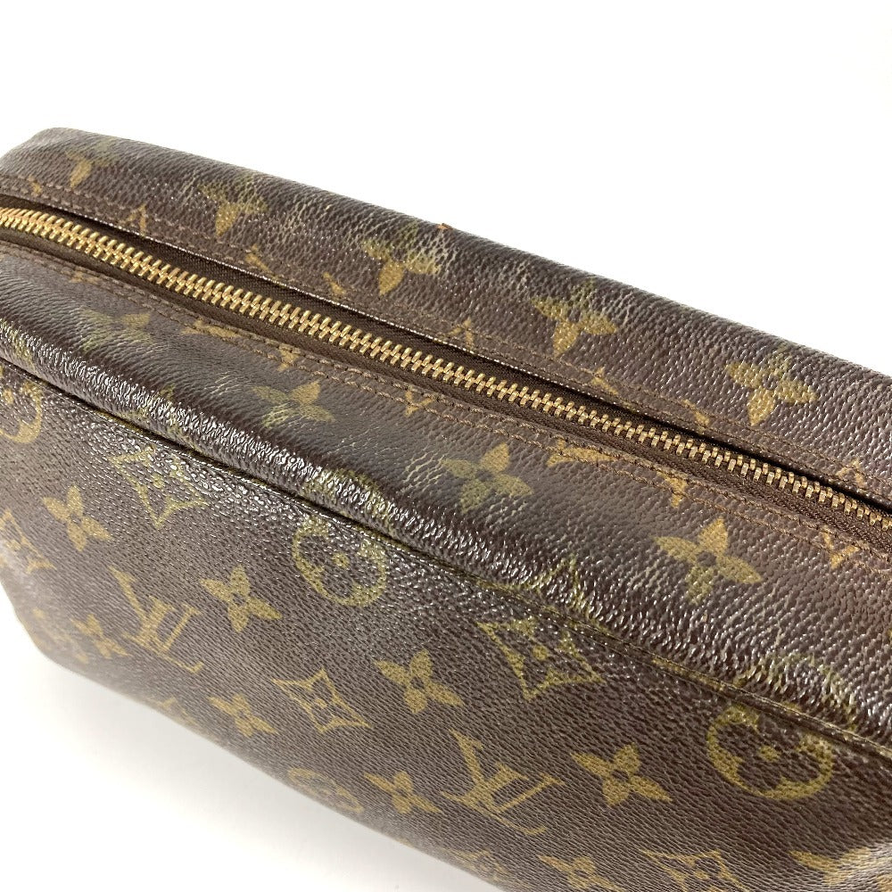 LOUIS VUITTON M47522 モノグラム トゥルーストワレット28 トゥルーストワレット 28 メイクポーチ 化粧ポーチ クラッチバッグ セカンドバッグ 化粧ポーチ モノグラムキャンバス ユニセックス ブラウン