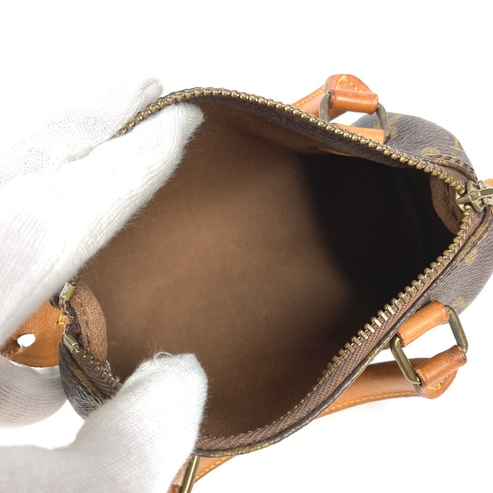 LOUIS VUITTON M41534 モノグラム ミニ・スピーディ ミニスピーディ カバン ミニミニボストンバッグ ポーチ ハンドバッグ モノグラムキャンバス ユニセックス ブラウン