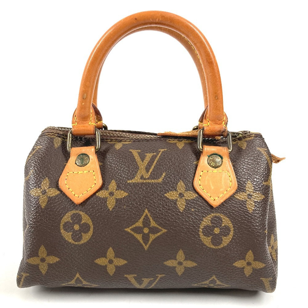 LOUIS VUITTON M41534 モノグラム ミニ・スピーディ ミニスピーディ カバン ミニミニボストンバッグ ポーチ ハンドバッグ モノグラムキャンバス ユニセックス ブラウン