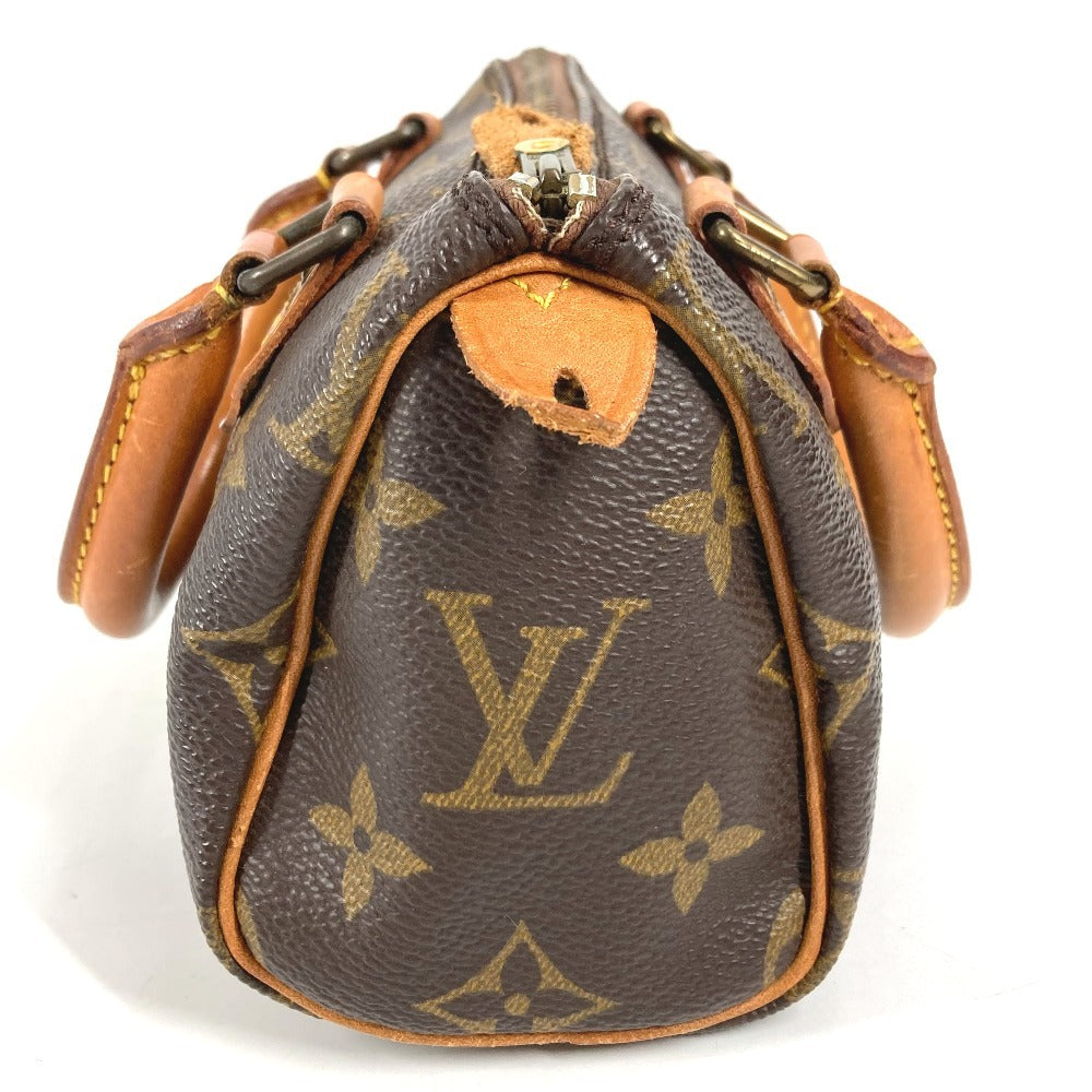 LOUIS VUITTON M41534 モノグラム ミニ・スピーディ ミニスピーディ カバン ミニミニボストンバッグ ポーチ ハンドバッグ モノグラムキャンバス ユニセックス ブラウン