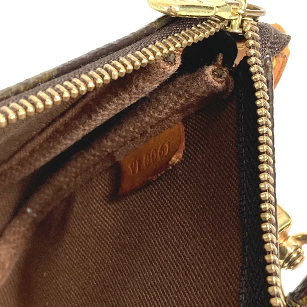 LOUIS VUITTON M51980 モノグラム ポシェット・アクセソワール カバン 斜め掛け ショルダーバッグ アクセサリーポーチ モノグラムキャンバス ユニセックス ブラウン