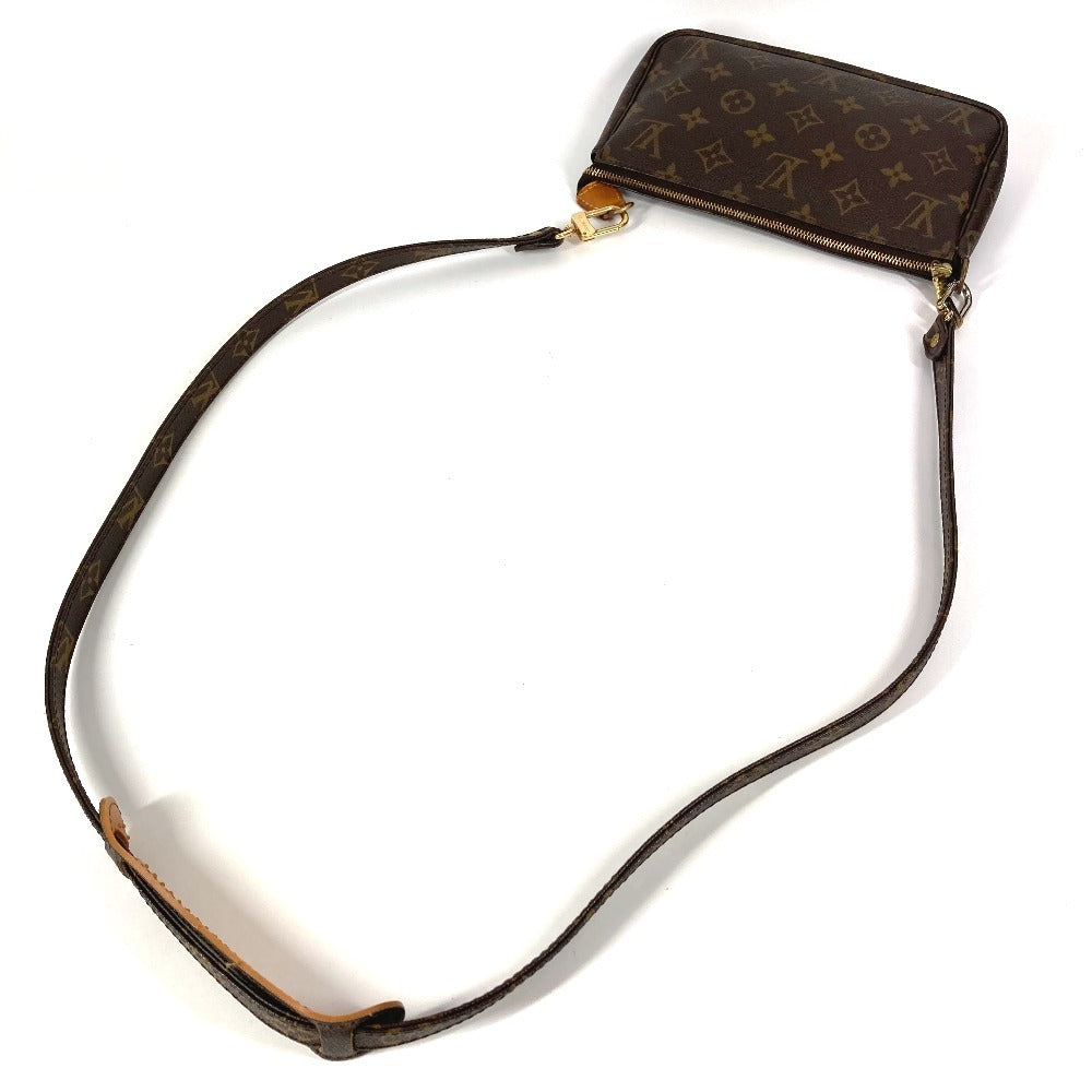 LOUIS VUITTON M51980 モノグラム ポシェット・アクセソワール カバン 斜め掛け ショルダーバッグ アクセサリーポーチ モノグラムキャンバス ユニセックス ブラウン