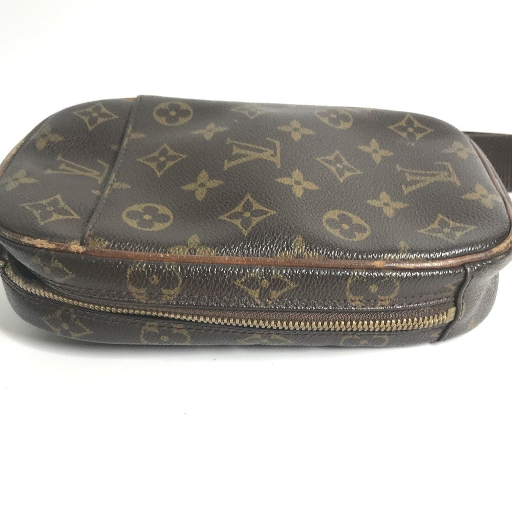 LOUIS VUITTON M51870 Monogram Pochette Ganjou, a shoulder bag/crossbody bag in Monogram canvas, unisex, brown