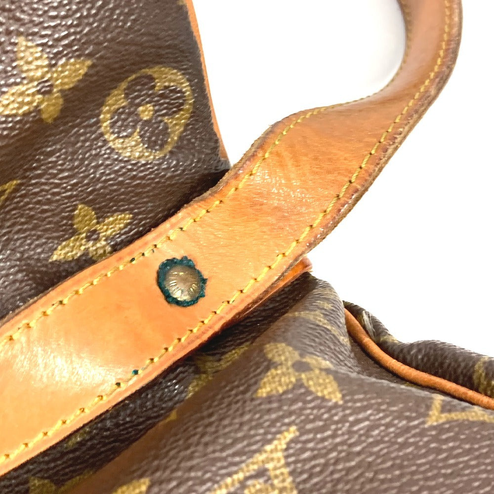 LOUIS VUITTON M42254 Monogram Saumur 35 Crossbody Flap Shoulder Bag in Monogram Canvas, Unisex, Brown