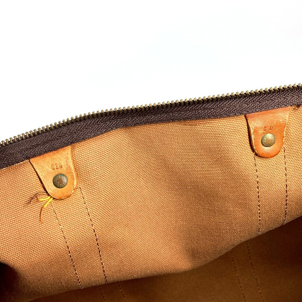 LOUIS VUITTON M41426 Monogram Keepall 50, Old Model, Debossed, Handbag, Travel Bag, Boston Bag, Monogram Canvas, Unisex, Brown