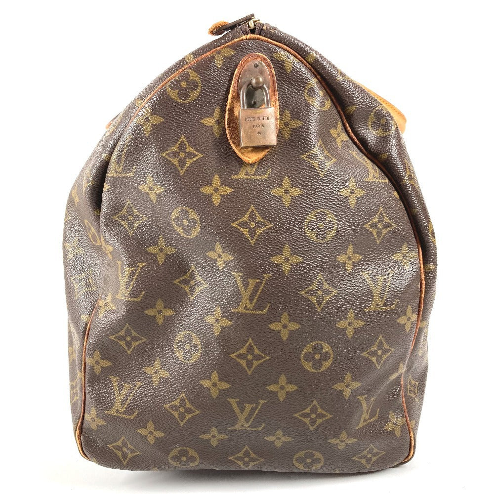 LOUIS VUITTON M41426 Monogram Keepall 50, Old Model, Debossed, Handbag, Travel Bag, Boston Bag, Monogram Canvas, Unisex, Brown