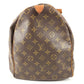 LOUIS VUITTON M41426 Monogram Keepall 50, Old Model, Debossed, Handbag, Travel Bag, Boston Bag, Monogram Canvas, Unisex, Brown