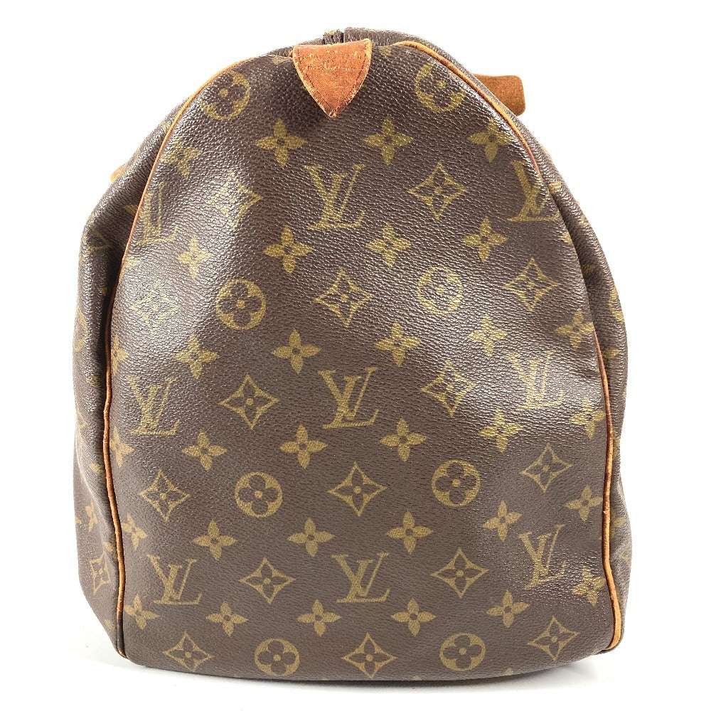 LOUIS VUITTON M41426 Monogram Keepall 50, Old Model, Debossed, Handbag, Travel Bag, Boston Bag, Monogram Canvas, Unisex, Brown
