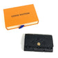 LOUIS VUITTON M64421 Monogram Empreinte Multicle 6 Key Case, 6-Piece Set, Monogram Empreinte Leather, Unisex, Black